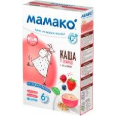 Каша молочная MAMAKO от 6 месяцев 7 злаков с ягодами на козьем молоке 200 г