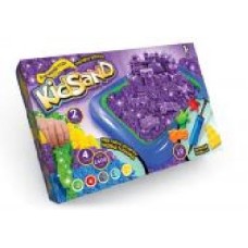 Кинетический песок Danko Toys KidSand 1600 г + песочница укр. (5)
