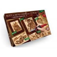 Набор для творчества Danko Toys Выжигание по дереву + Художественная тонировка укр. (6) в ассортименте