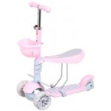 Самокат-трансформер MaxxPro kids детский 3в1 розовый PT1905/yel/black Самокат-трансформер MaxxPro kids детский 3в1 розовый PT1905/yel/black