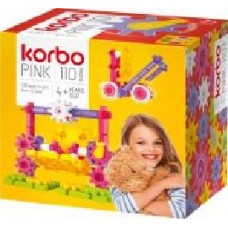 Конструктор Korbo Pink 110 деталей