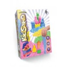Кинетический песок Danko Toys KidSand 400 г укр. (12) в ассортименте