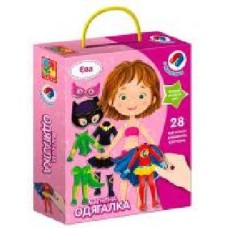 Игра магнитная Vladi Toys Магнитная одевашка Ева VT3702-08