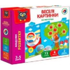 Игра настольная Vladi Toys магнитная Веселые картинки VT5422-06