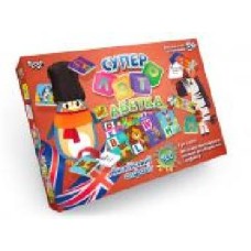 Игра настольная Danko Toys Суперлото Азбука укр./англ. (10) СЛА-01UE