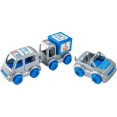 Игровой набор Wader Kid Cars Полицейский 39548