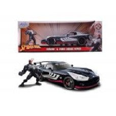 Игровой набор Jada 1:24 Марвел. Человек-паук Dodge Viper SRT10 (2008) с фигуркой Венома 253225015