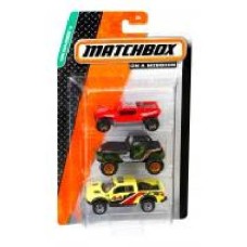 Набор машинок Matchbox Подарочный 3 шт. (в асс.) 1:64 C3713