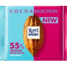 Шоколад Ritter Sport молочный с повышеным содержанием какао 55% (22292231) 100 г