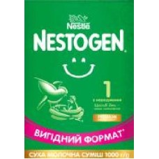 Сухая молочная смесь Nestle Nestogen для детей с рождения с лактобактериями 1 L.Reuteri 1000г