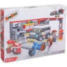 Конструктор BanBao Speed Racing Гараж 8630