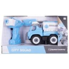 Игровой набор DIY Spatial Creativity Конструктор Цистерна с электрическим двигателем CJ-1379193