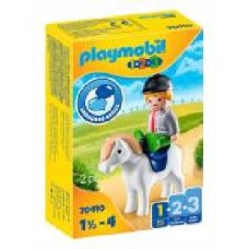 Конструктор Playmobil Мальчик с пони 70410