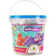 Набор пластилина OKTO легкого магического прыгающего 1,2 л 3 ТМ Moon Light Clay 70002