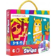 Набор для творчества Vladi Toys Sticky strips Лама VT4433-04