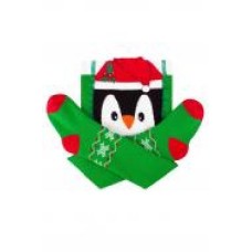 Колготки детские унисекс Duna новогодние 4938 р.80-86 зеленый Колготки детские унисекс Duna новогодние 4938 р.80-86 зеленый