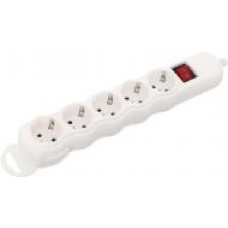 Колодка Expert Power с заземлением 5 гн. белый BNG-SS5SGR-WH