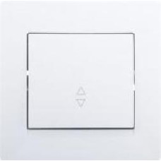 Выключатель проходной одноклавишный UP! (Underprice) One Plus без подсветки белый 706-0202-105