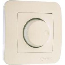 Светорегулятор поворотный Makel Lillium Natural 600Вт 20 слоновая кость 55211