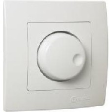 Светорегулятор поворотный Makel Lilium Natural Kare 1000Вт IP20 белый 32001093