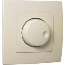 Светорегулятор поворотный Makel Lilium Natural Kare 1000Вт IP20 крем 32010093