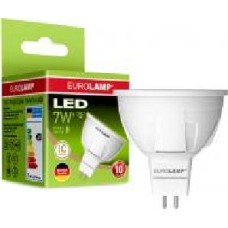 Лампа светодиодная Eurolamp 7 Вт MR16 матовая GU5.3 220 В 3000 К LED-SMD-07533(N)