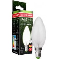 Лампа светодиодная Eurolamp ArtDeco FIL C37 4 Вт E14 4000 К матовая LED-CLF-04144(deco)