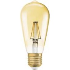 Лампа светодиодная Osram FIL Edison ST64 7 Вт E27 2400 К 220 В желтая 4052899972360