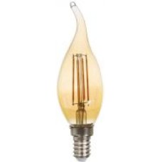 Лампа светодиодная LightMaster Gold LB-559 CF37 6 Вт E14 2200 К 230 В прозрачная