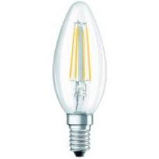 Лампа светодиодная Osram Filament 3 шт./уп. C37 4 Вт E14 2700 К 220 В прозрачная 4058075819313