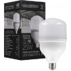Лампа светодиодная Светкомплект 25 Вт T100 матовая E27 220 В 6000 К