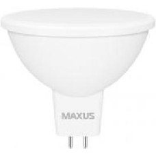 Лампа светодиодная Maxus 5 Вт MR16 матовая GU5.3 220 В 3000 К 1-LED-713