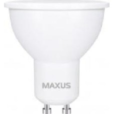 Лампа светодиодная Maxus 7 Вт MR16 матовая GU10 220 В 4100 К 1-LED-720