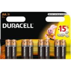 Батарейки Duracell AA (R6, 316) 8 шт. (81417083)