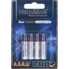 Батарейка HausMark Basic Power ААА 4 шт. (MST-AL4ААА)