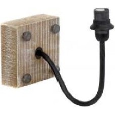 Бра Eglo 1+1 VINTAGE 1x60 Вт E14 черный 49326