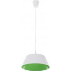 Подвес TK Lighting Rossi 1x60 Вт E27 белый с зеленым 1702