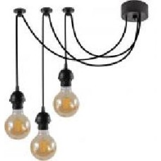 Люстра подвесная Светкомплект Паук Standart 1203 3x40 Вт E27 черный Люстра подвесная Светкомплект Паук Standart 1203 3x40 Вт E27 черный