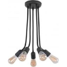 Люстра TK Lighting 2139 FLEX 5x60 Вт E14 черный