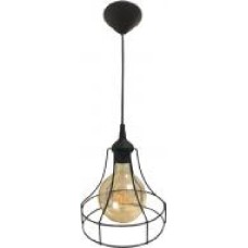 Подвес Lamperia Iron Mini Flambeau 1x60 Вт E27 черный