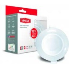 Светильник точечный Maxus 3-step 1-MAX-01-3-SDL-12-C 12 Вт 3000/3500/4100 К белый