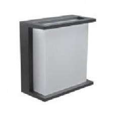 Светильник уличный настенный Lutec LED 8 Вт IP54 серый QUBO 5195401118 Светильник уличный настенный Lutec LED 8 Вт IP54 серый QUBO 5195401118