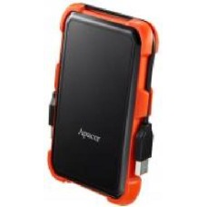 Внешний жесткий диск Apacer AC630 1 ТБ Portable USB 3.1 (AP1TBAC630T-1) black/orange