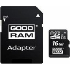 Карта памяти Goodram microSDHC 16 ГБ Class 10 (M1AA-0160R12)