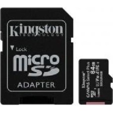 Карта памяти Kingston microSDXC 64 ГБ Class 10 (SDCS2/64GB) Canvas Select+ A1 UHS-I U1