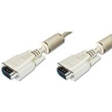 Кабель Digitus VGA - VGA 10 м белый (AK-310103-100-E)