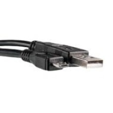 Кабель PowerPlant USB Am – microUSB 0.1 м (KD00AS1217) USB 2.0 AM – Micro