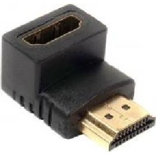 Переходник PowerPlant HDMI черный (KD00AS1303) нижний угол