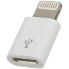 Кабель PowerPlant Lightning – microUSB белый (DV00DV4047)