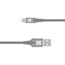 Кабель Promate NerveLink-I USB-Lightning 2.4А 1,2 м серый (nervelink-i.grey)